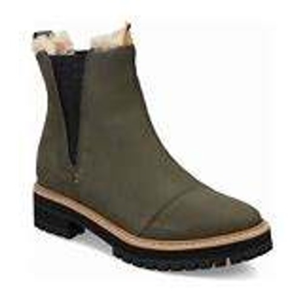 TOMS Dakota WHIMSIGOTH Water Resistant Chelsea Size 7.5US/ 38EU